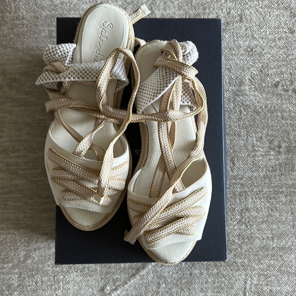 Splendid Ankle Tie Espadrille - Picture 1 of 9